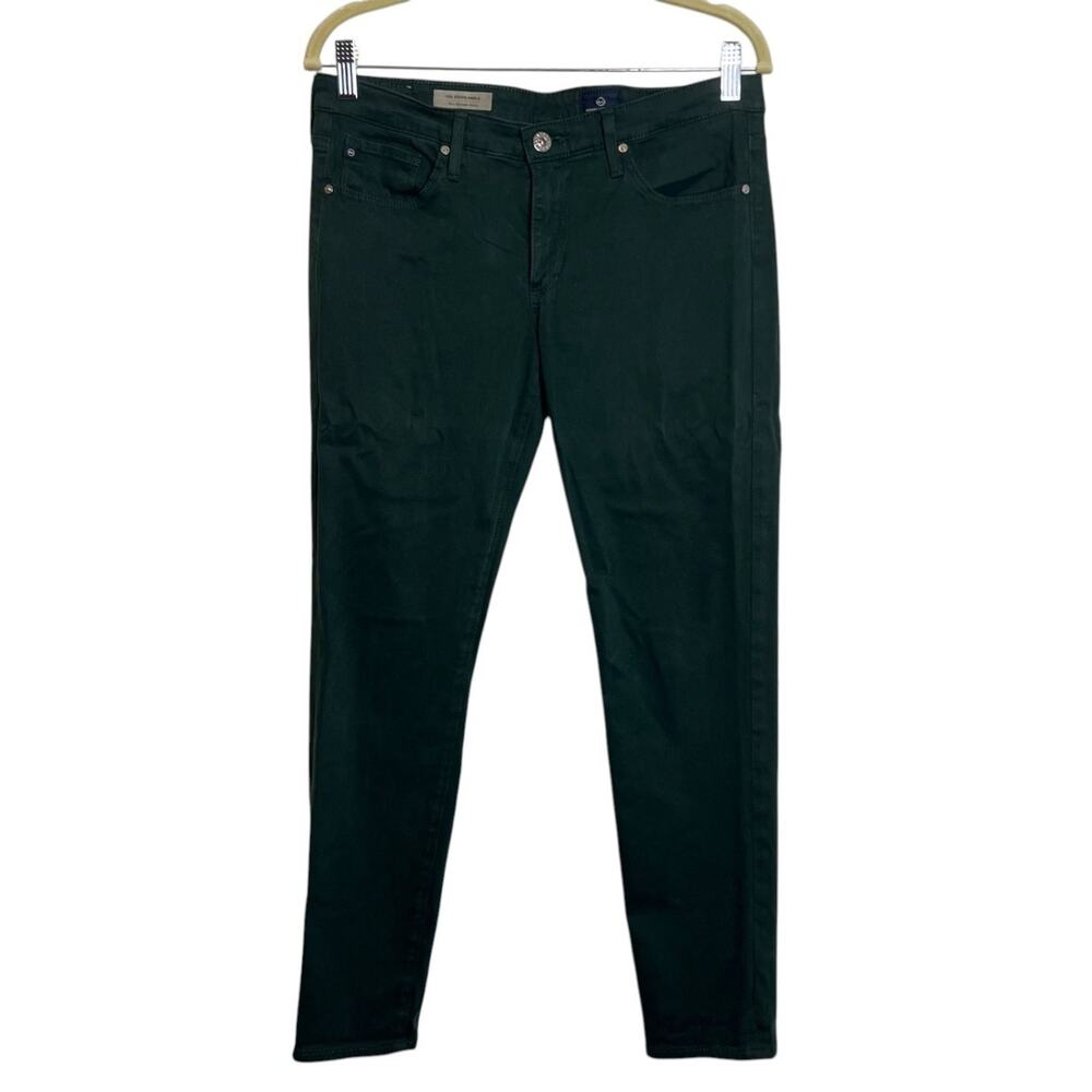AG Adriano Goldschmied Stevie Ankle Jeans Women 29R Slim Ankle Stretch Green